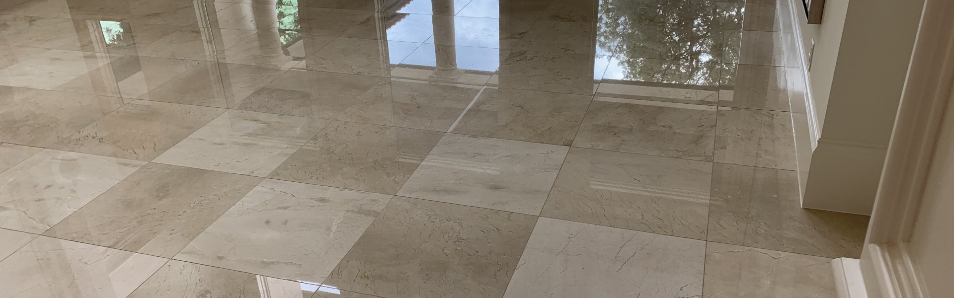 Travertine Cleaning & Polishing Services near Carrollton, Texas